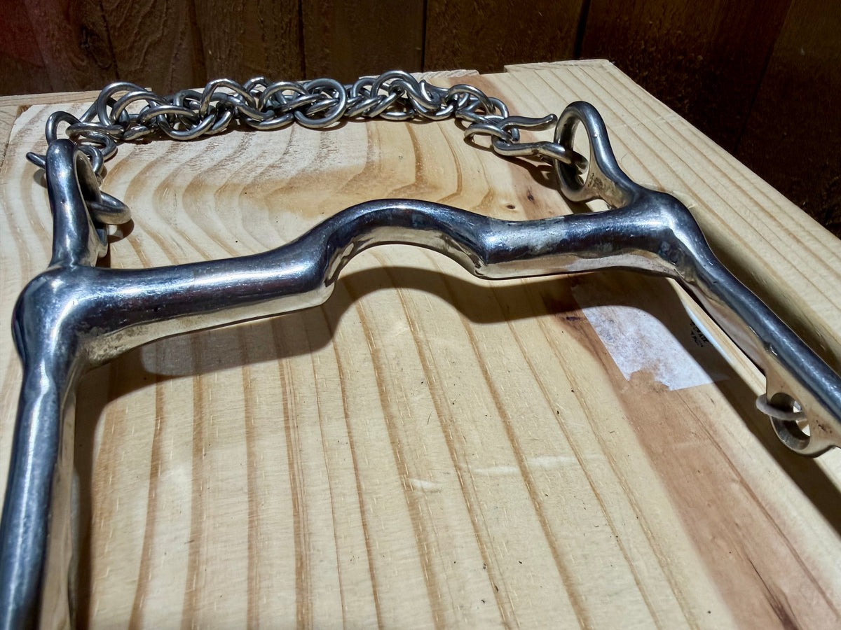 Used Korsteel Weymouth Curb Bit • 5” Mouth