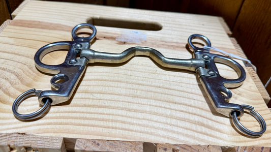 Mike Quick Pelham Bit • Medium Port • 4.5” Mouth