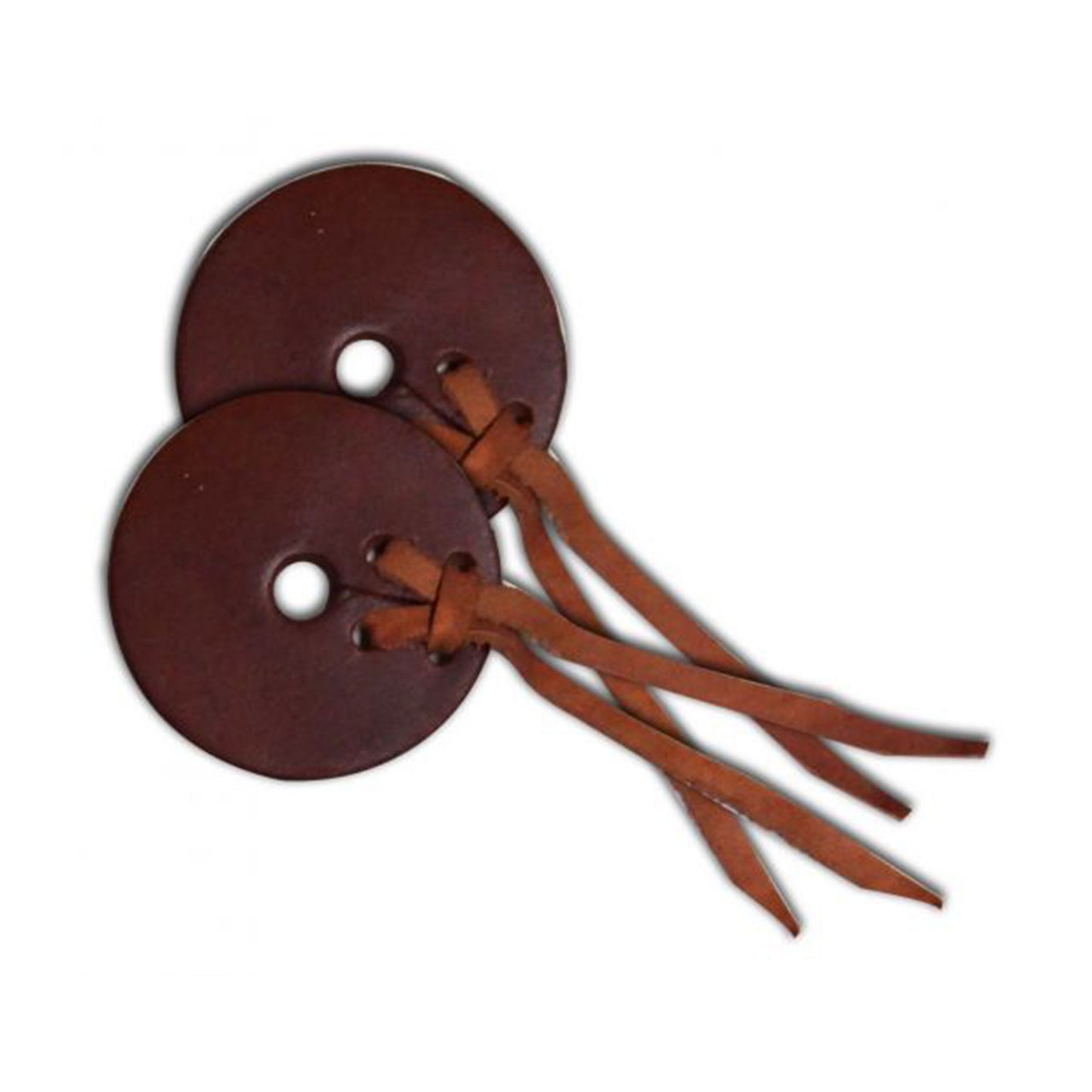 Medium Oil Leather Bit Guards – 3"