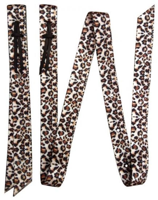 Cheetah Print Nylon Tie Strap and Off Billet Set