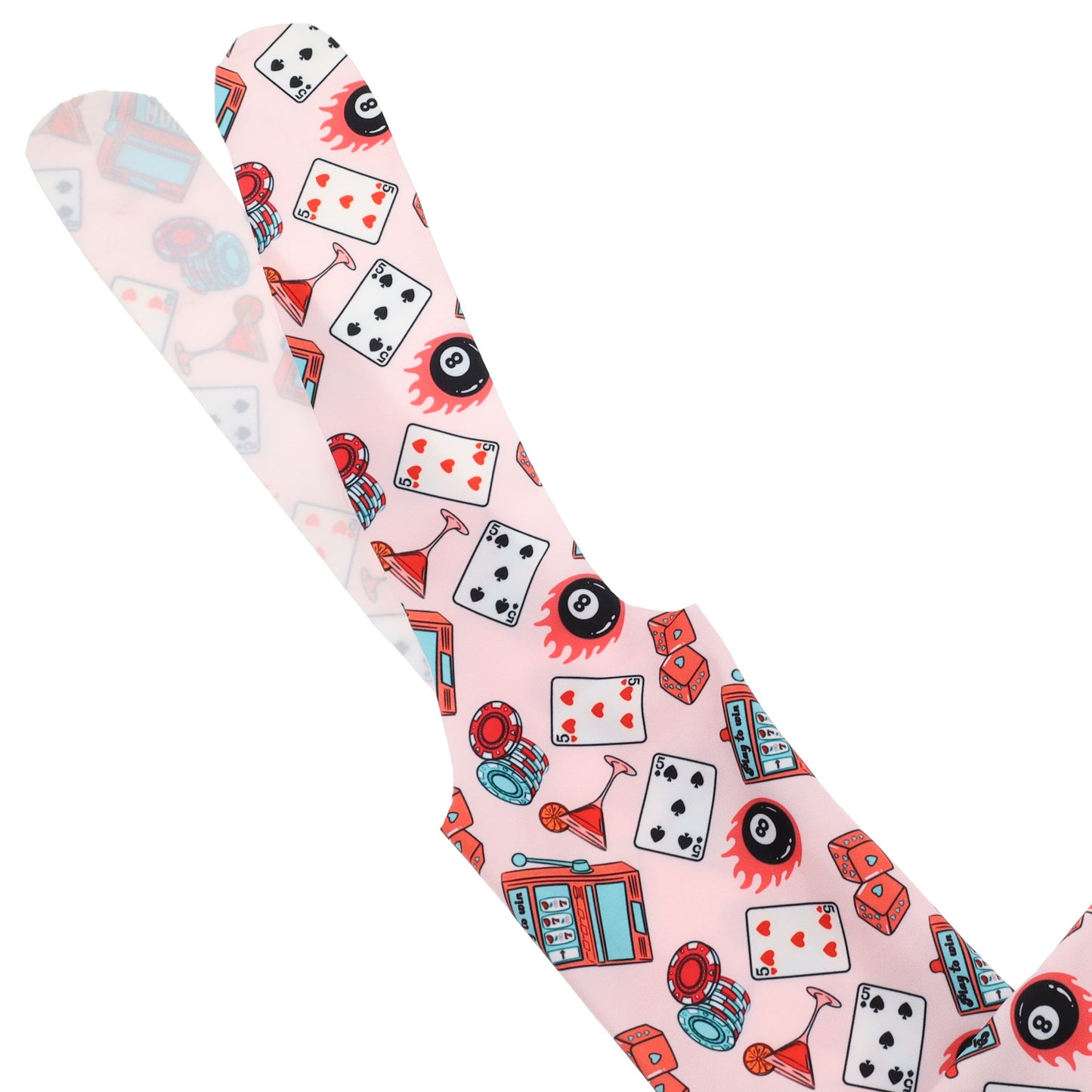 Lycra printed slip-on tail bag