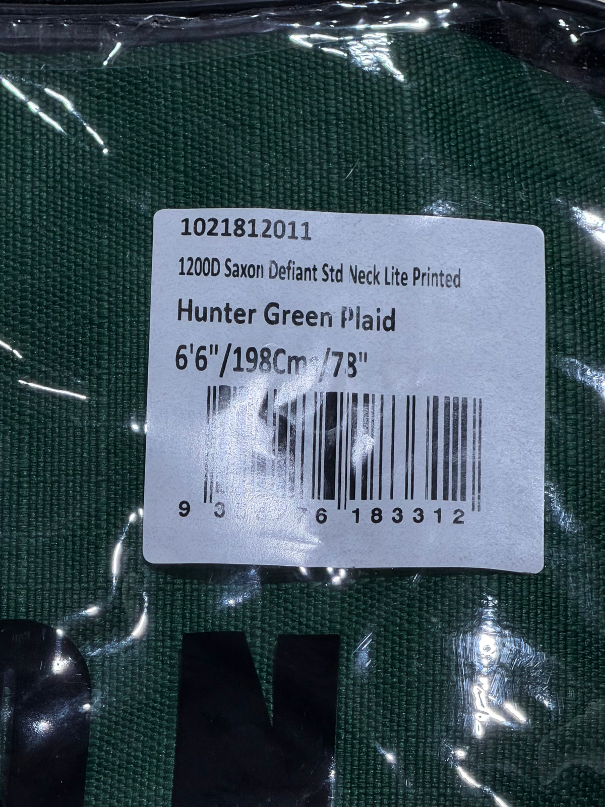 Brand New Saxon Defiant 1200D Lightweight Turnout Sheet • 78”