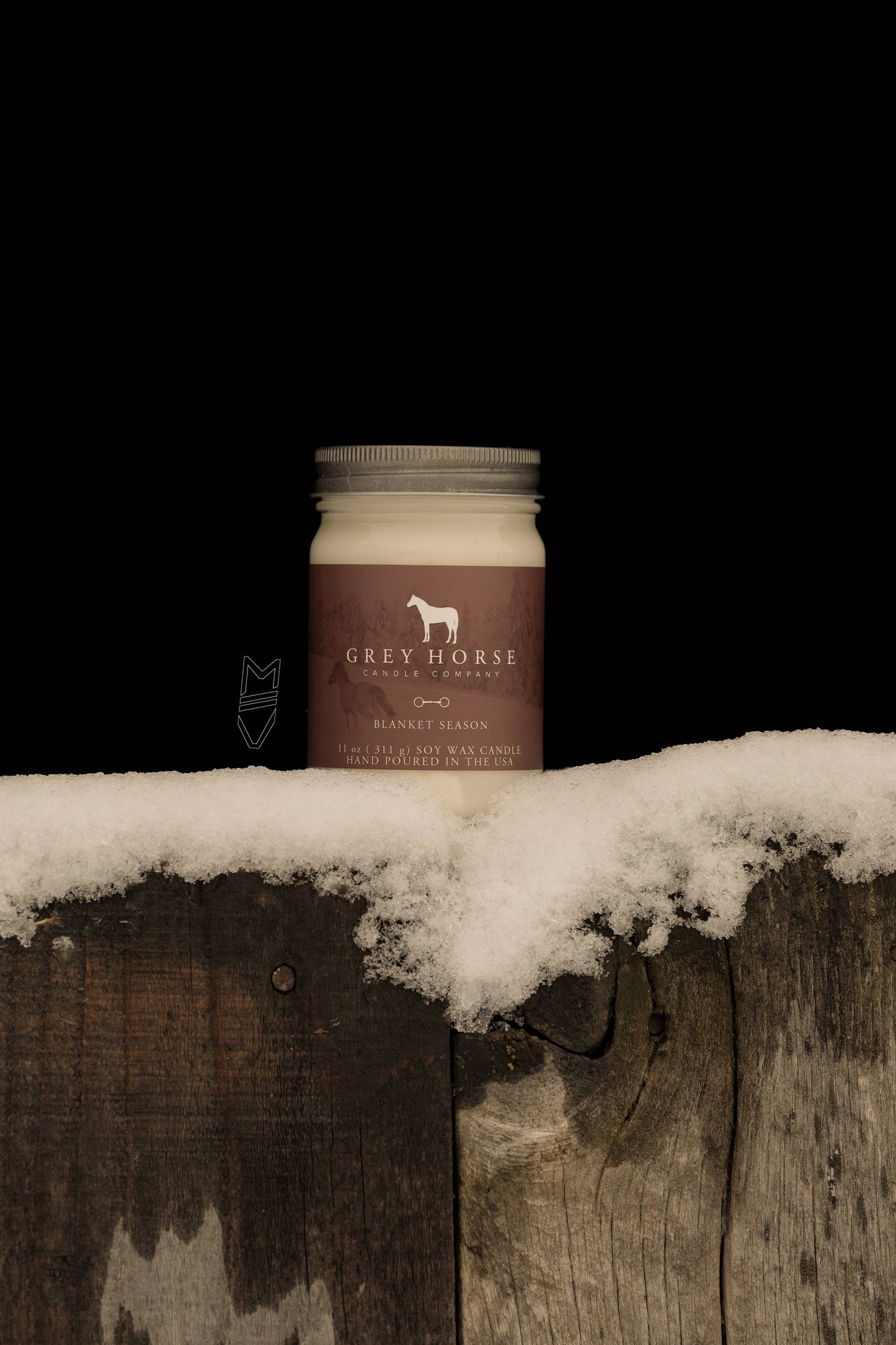 Blanket Season Soy Candle – Holiday Collection for Equestrians, 11 oz