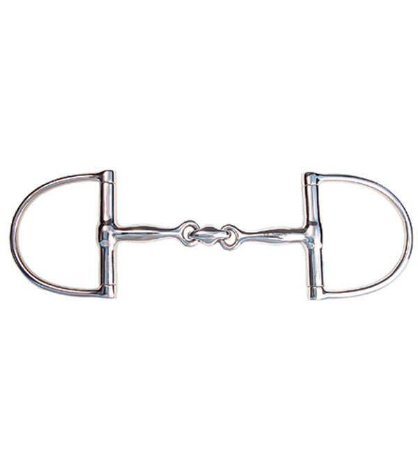 Stainless Steel Dee Ring Bit – Horizontal Elliptical Link | 14mm Mouth