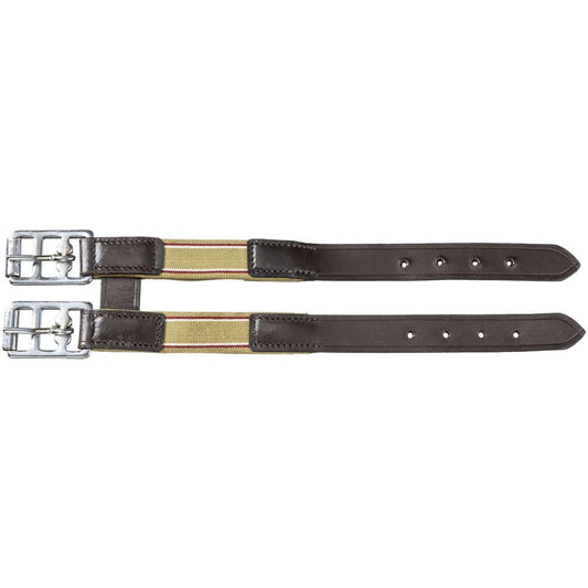 Leather Girth Extender with Elastic