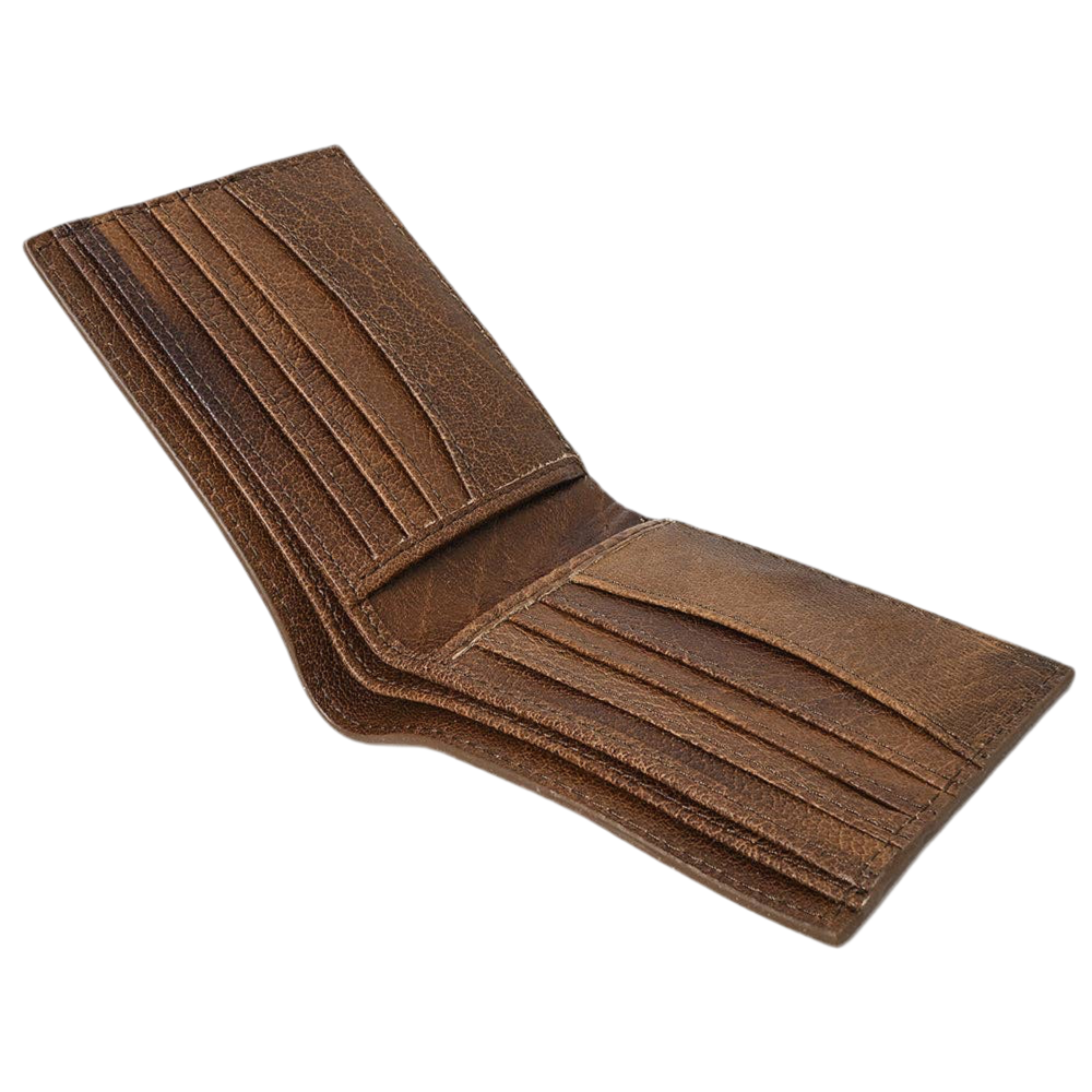 Bifold Tooled Leather Wallet