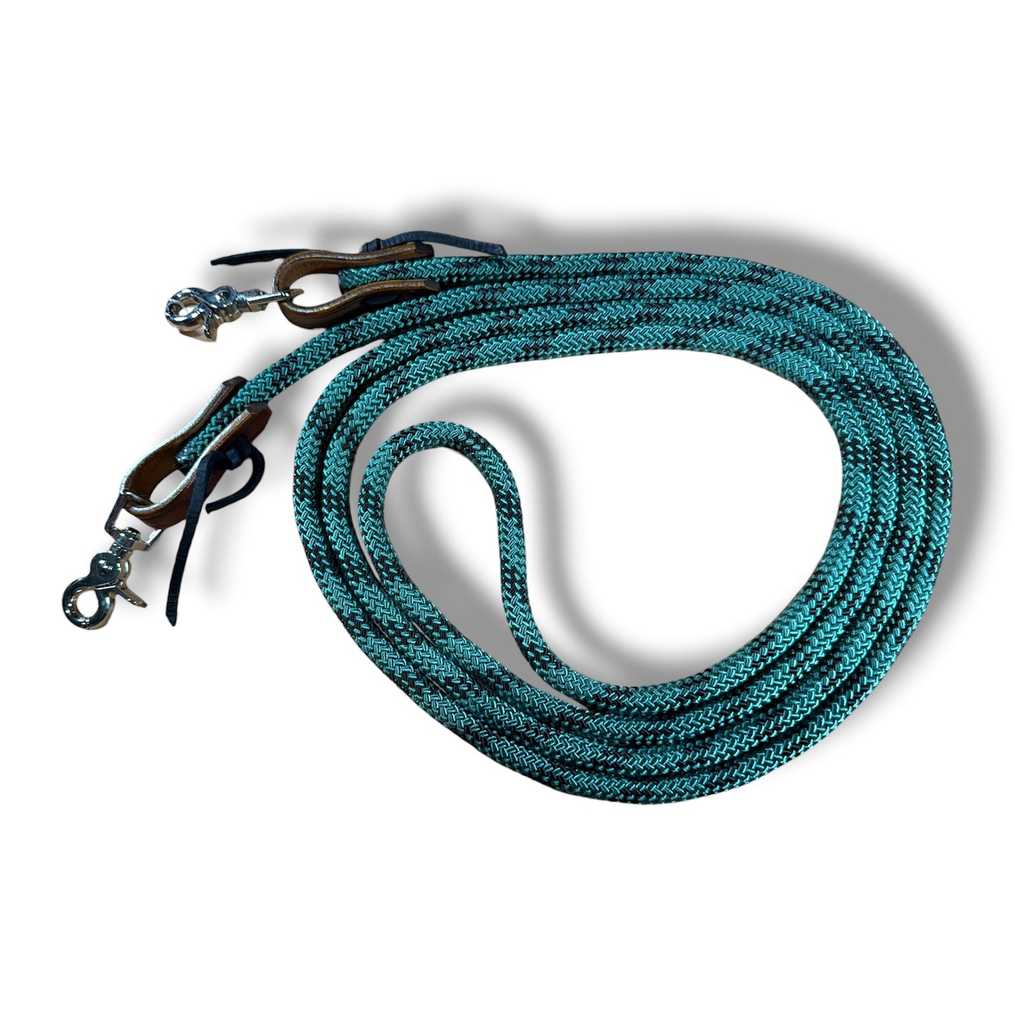 SCR Tack Roping Reins with Snaps 9-9.5’