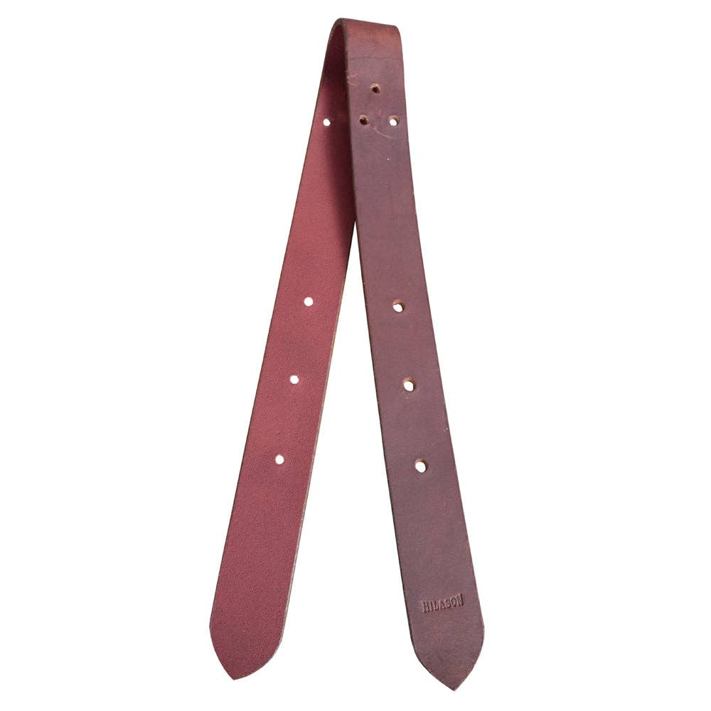 Western Off Billet – Durable Leather Cinch Strap