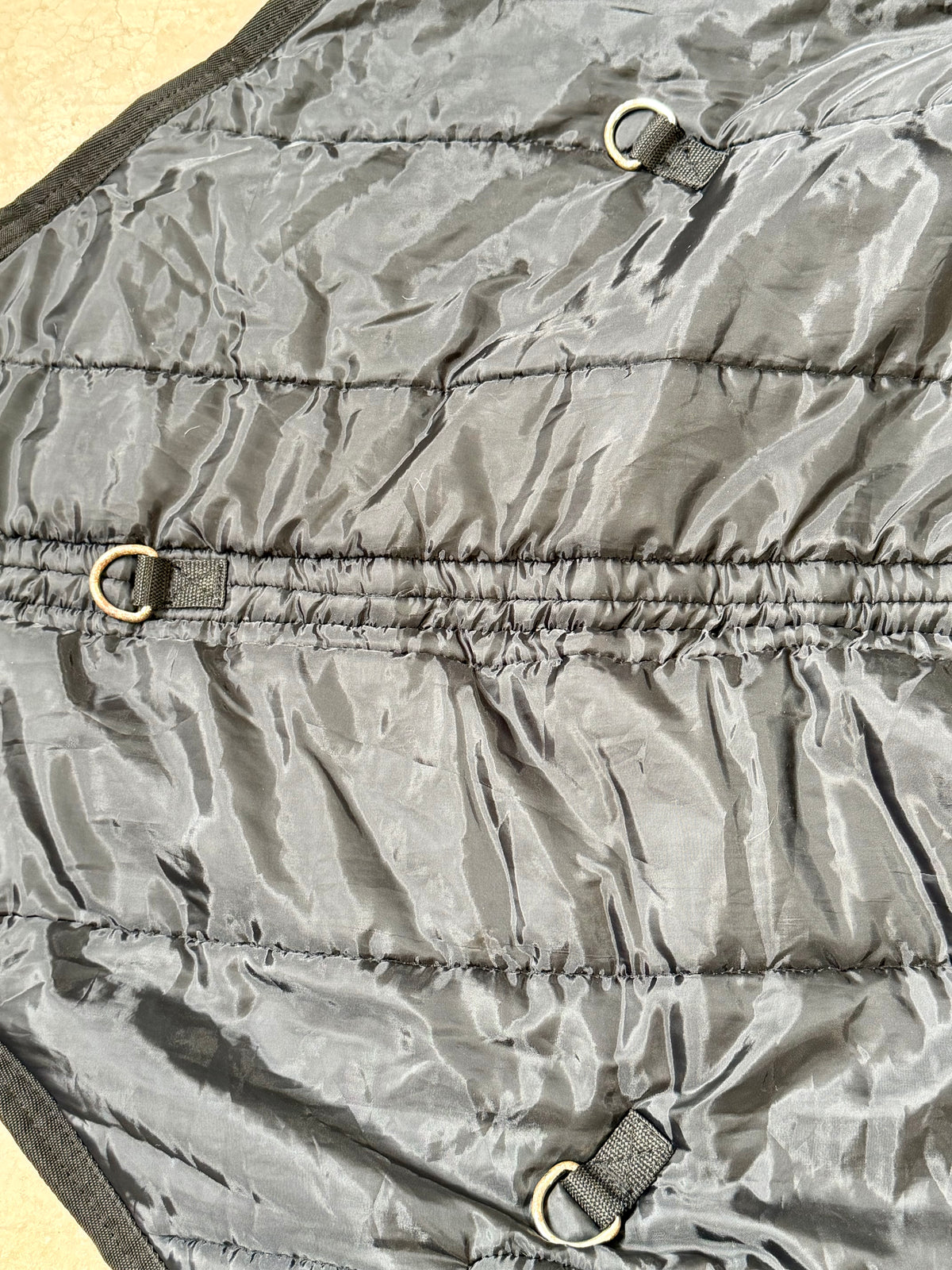 Used Weaver Quilted Stable Hood – Medium – Black