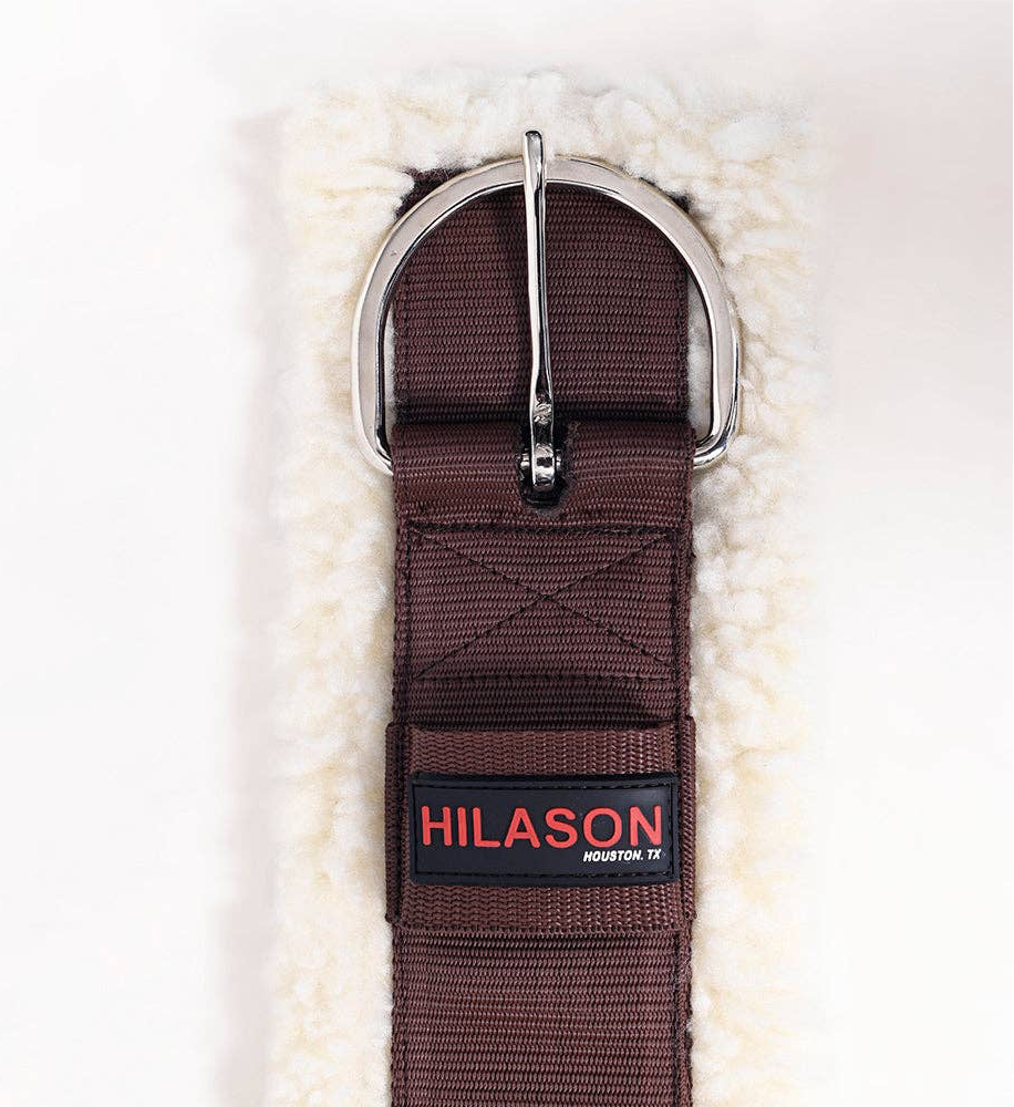 Western Nylon Cinch With White Fleece
