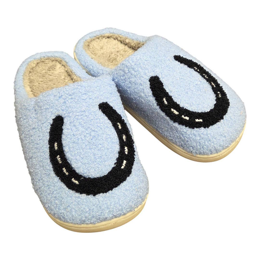 Cozy Horseshoe Slippers
