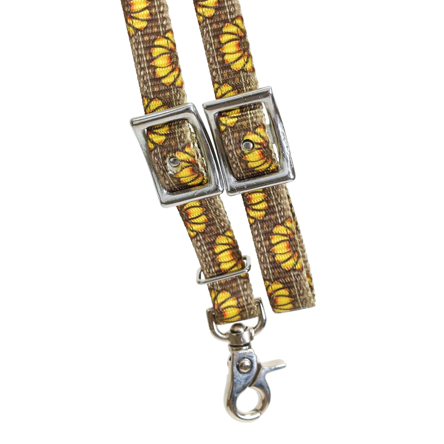 Sunflower Rolled Nylon Contest Reins 7.5’