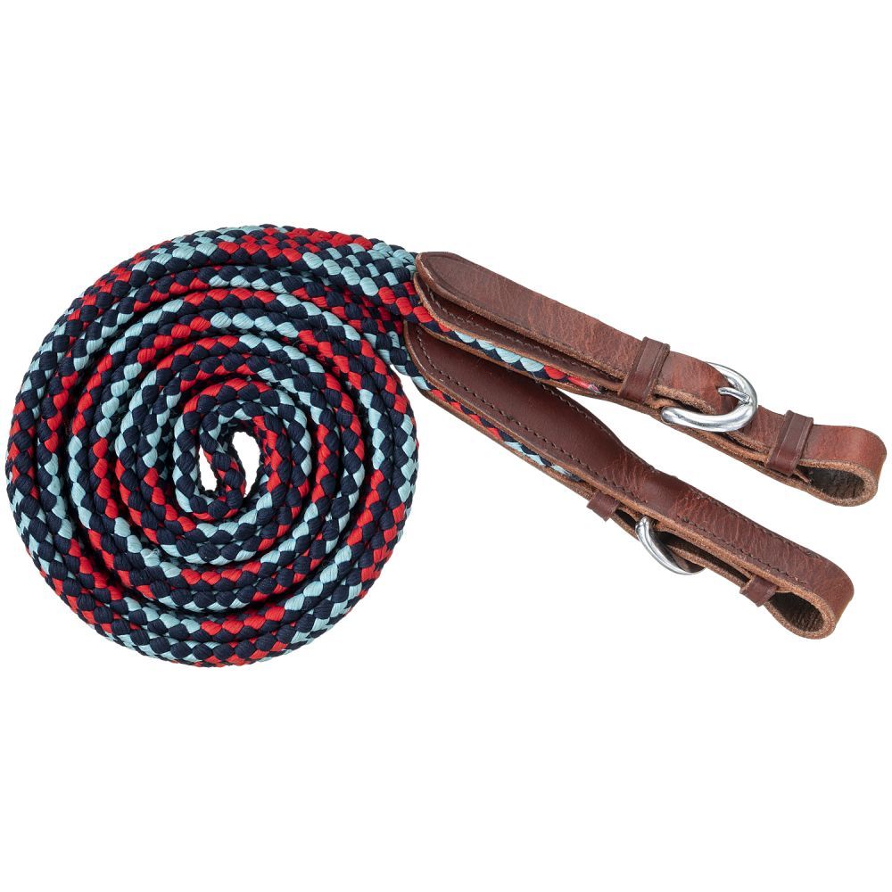 7ft Flat Braided Trail Reins