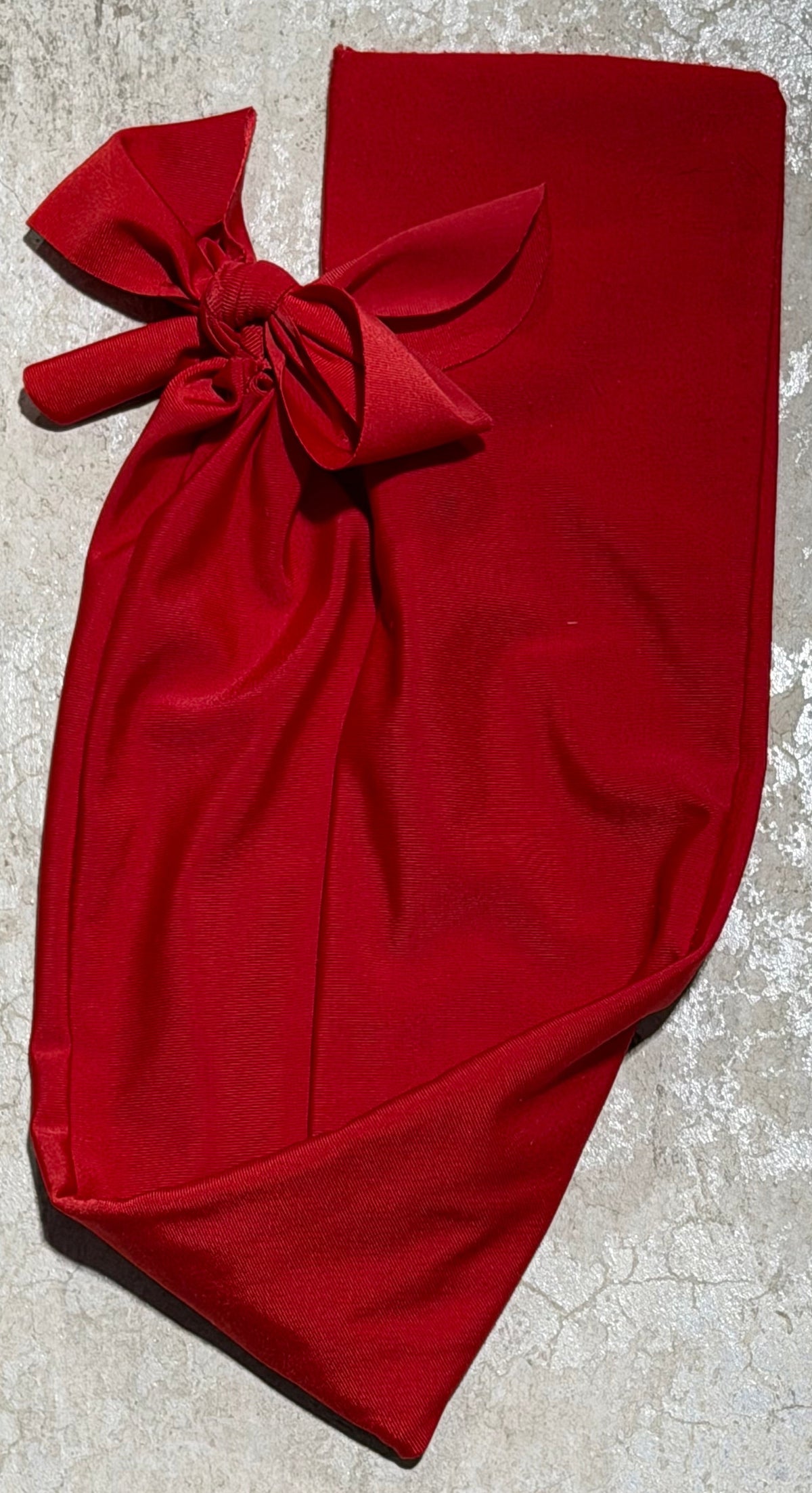 Red Lycra Tail Bag • Lightly Used