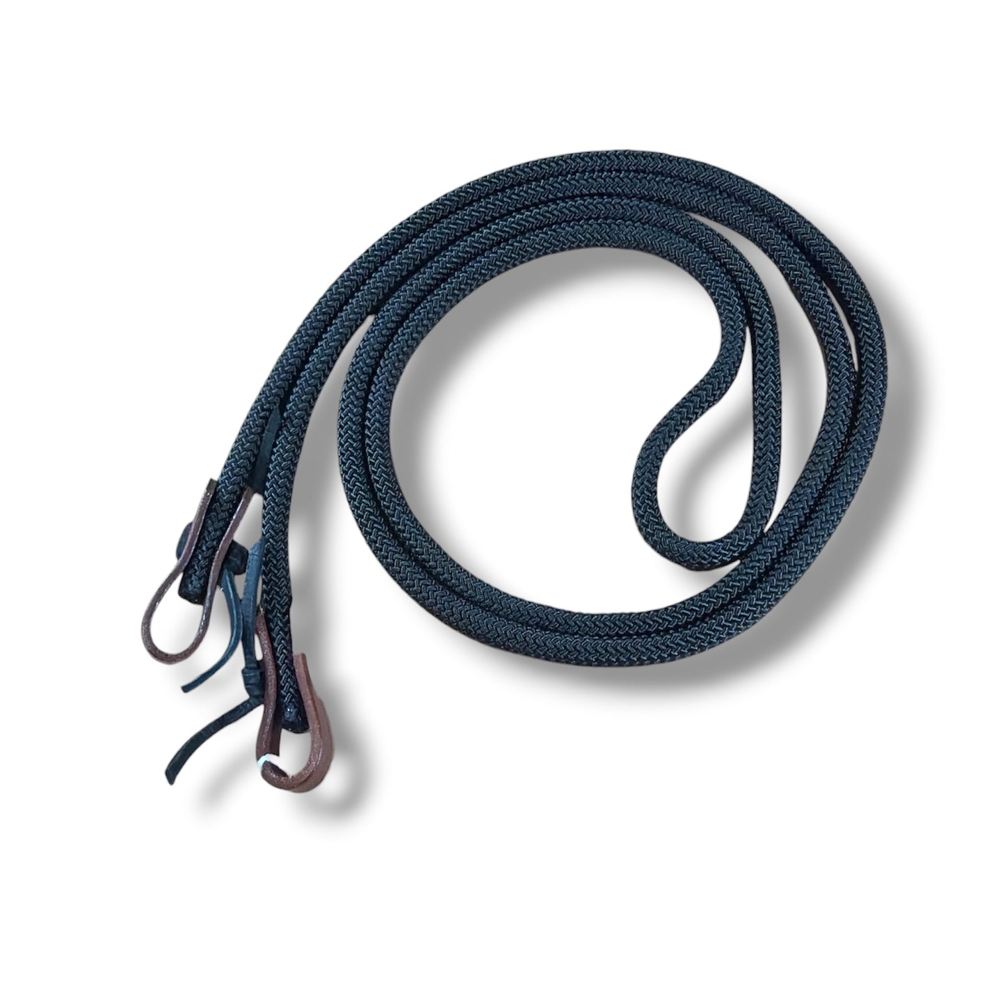 SCR Tack 8’ Roping Reins – Water Loops (No Snaps)