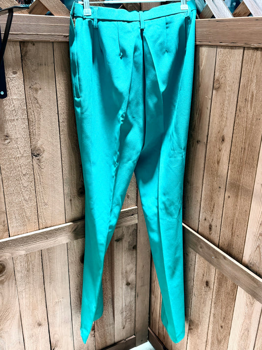 Hobby Horse Teal Show Pants • Size 26 Waist • Used Once