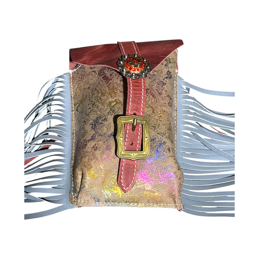 Rear Cinch Bag (Hair on Hide)