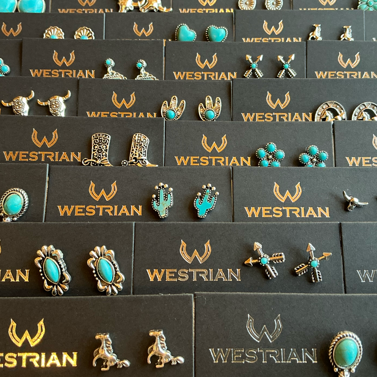 Faux Stud Earrings