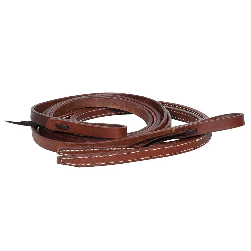 8’ Slightly Weighted Harness Leather Split Reins