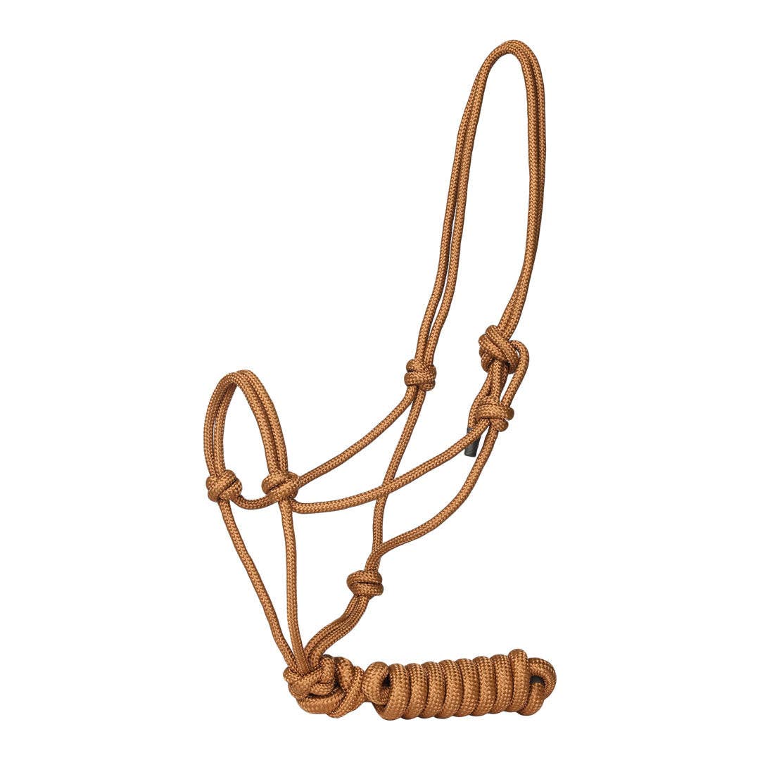 Rope Halter with Matching Lead Rope