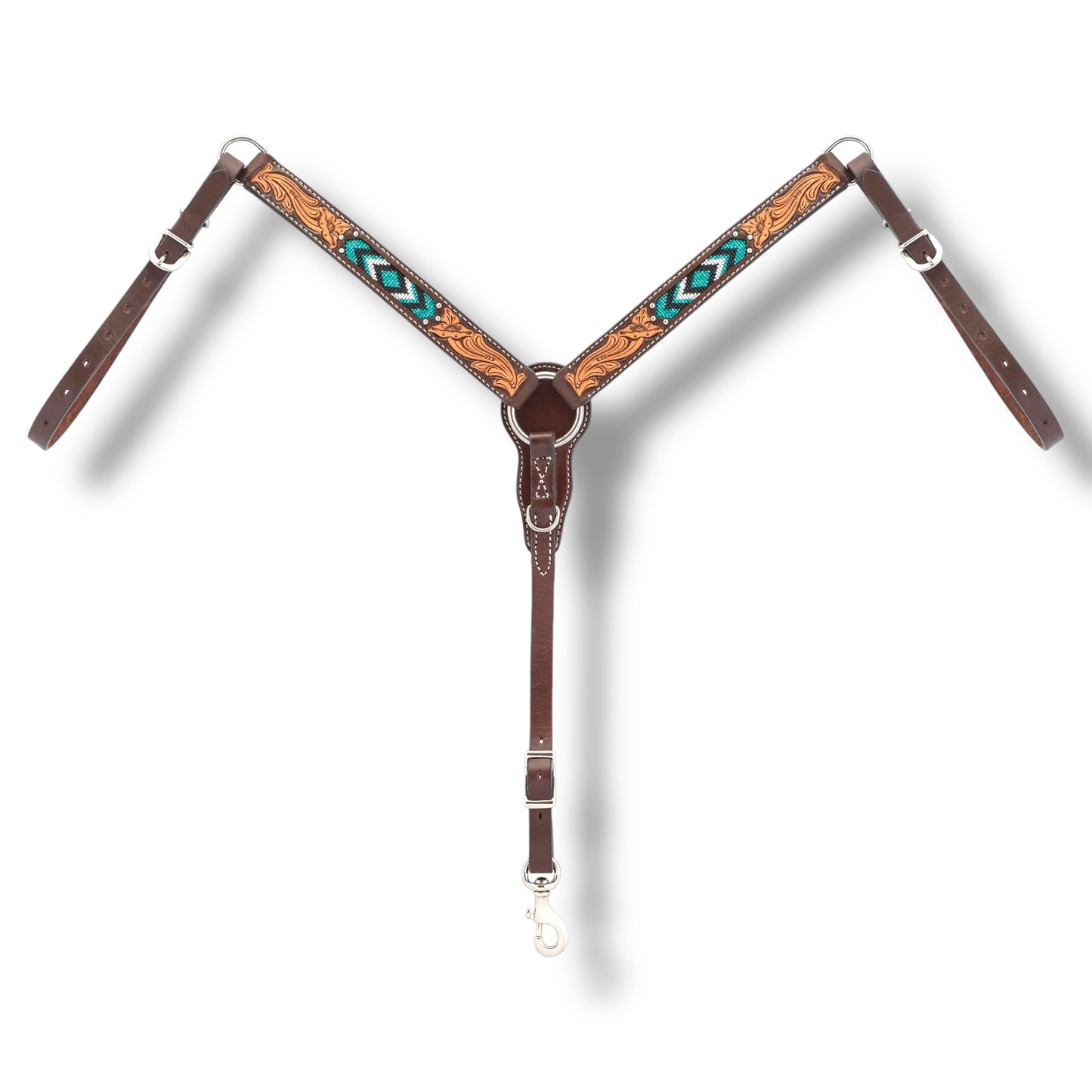 Weaver Beaded Headstall & Breastcollar Set