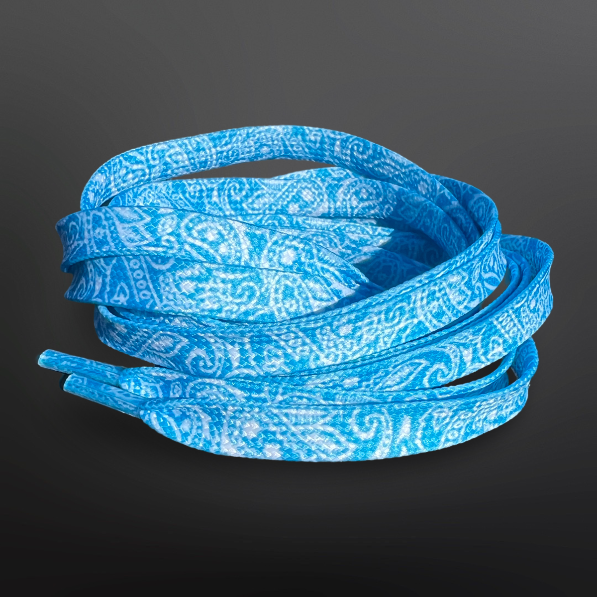 Western Paisley Bandana Print Shoelaces