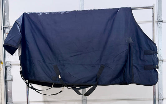 Used Toklat Timberline II Turnout Blanket – 76” – Navy Blue