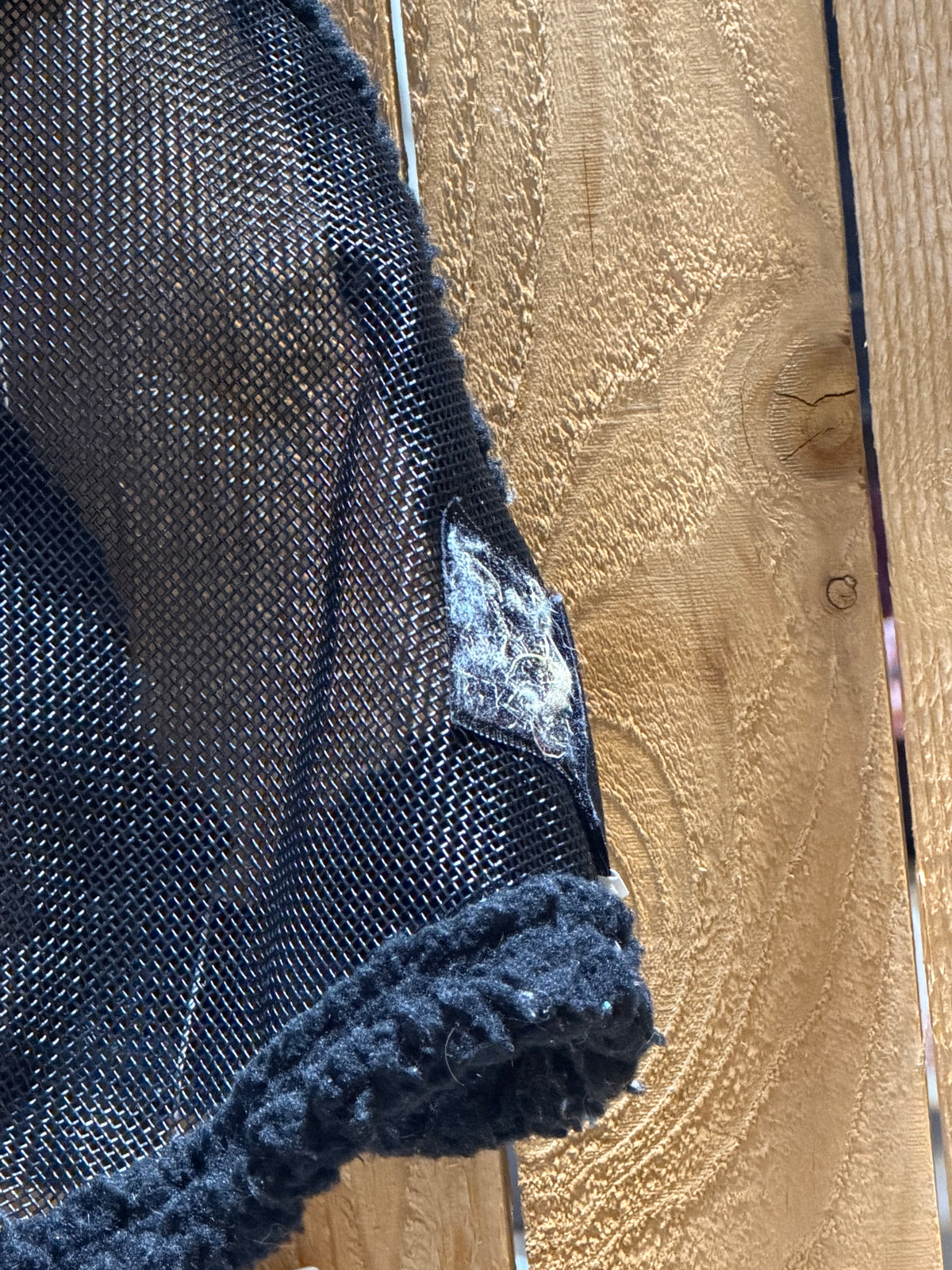 Lightly Used Standard Fly Mask – Average Horse – Black