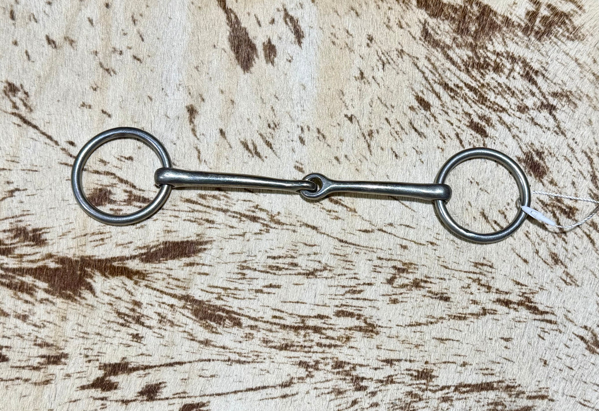 Stainless Steel Bradoon Bit • 5” • Lightly Used