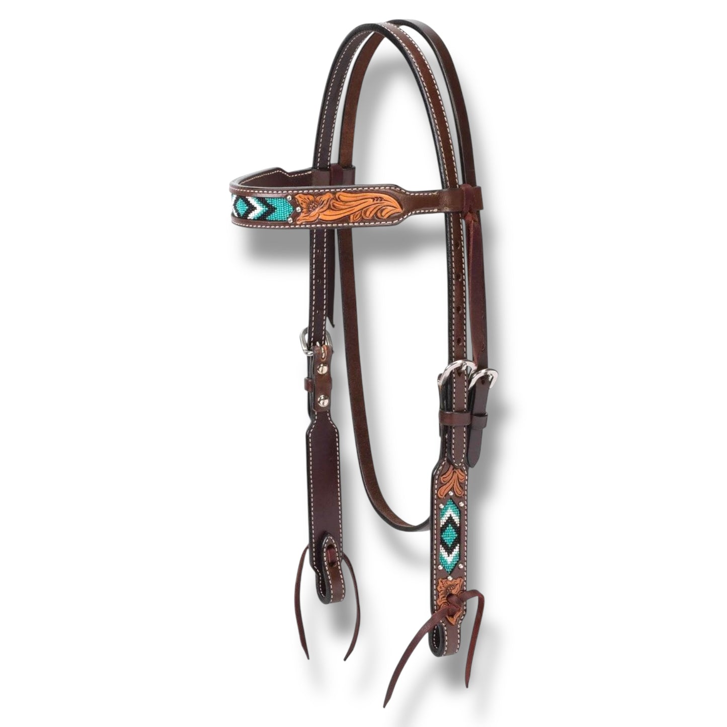 Weaver Beaded Headstall & Breastcollar Set