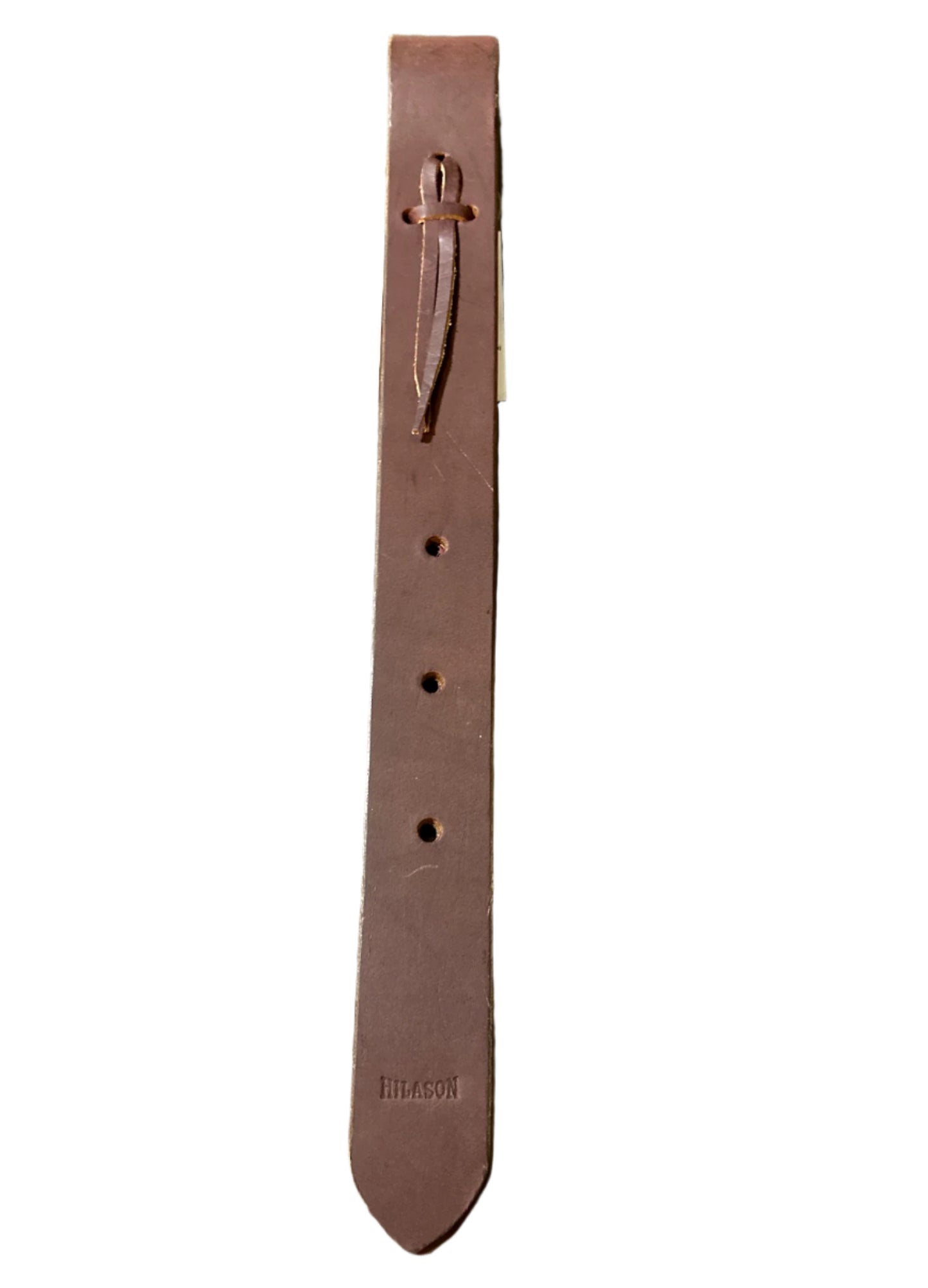 Western Off Billet – Durable Leather Cinch Strap