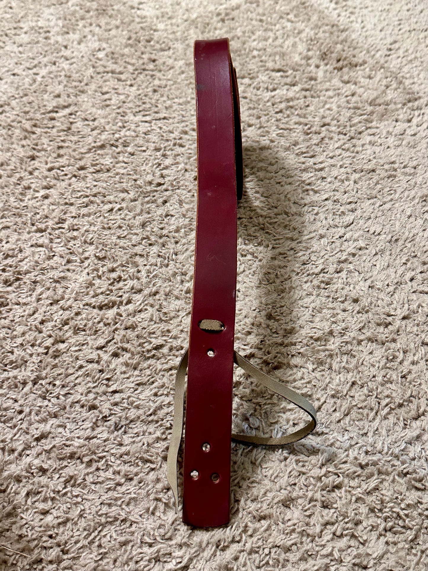 Buckaroo Leather Co. Latigo Leather Cinch Strap – 1¼" x 7'