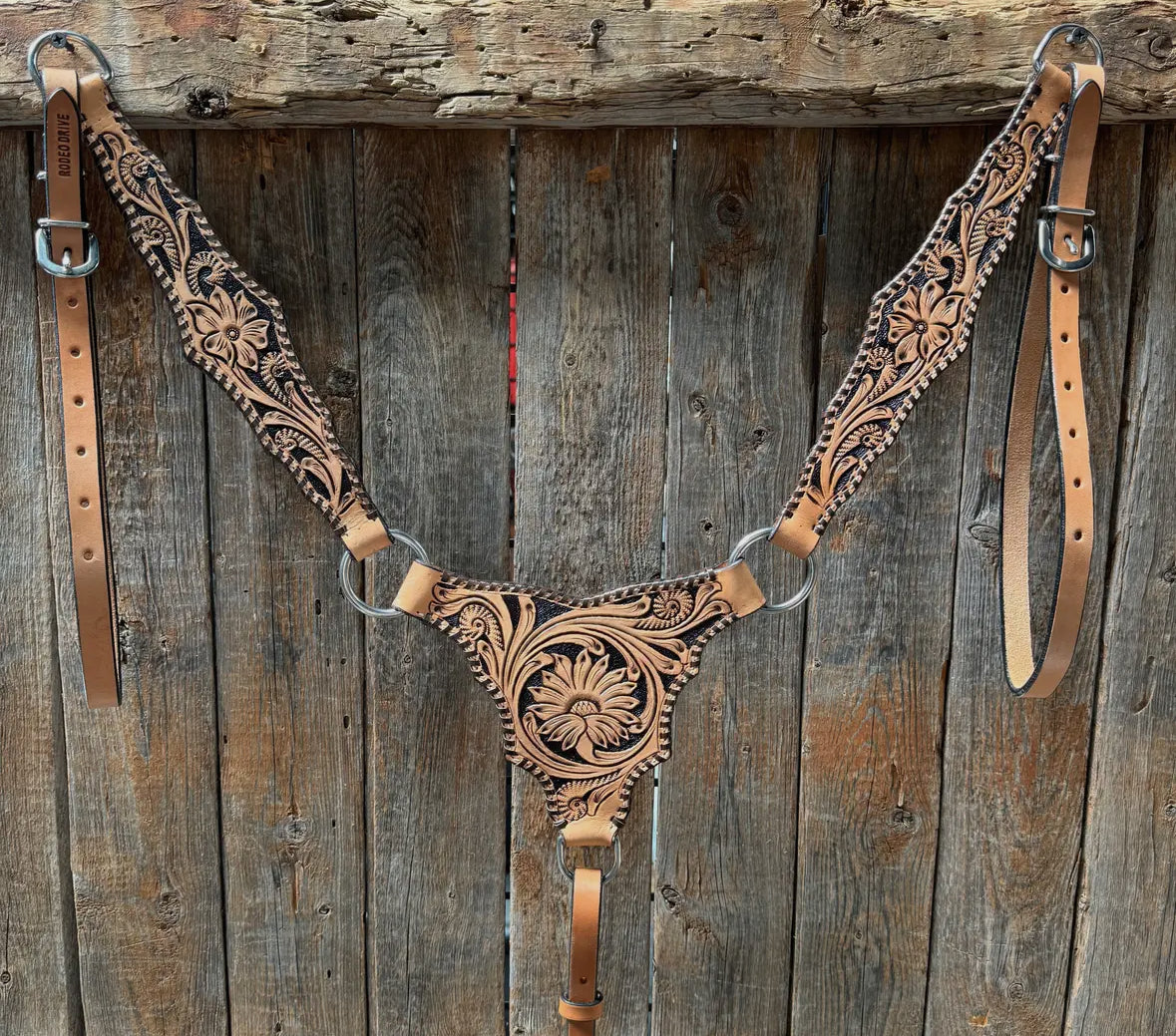Light Oil Whipstitch Gladiator Tack Set