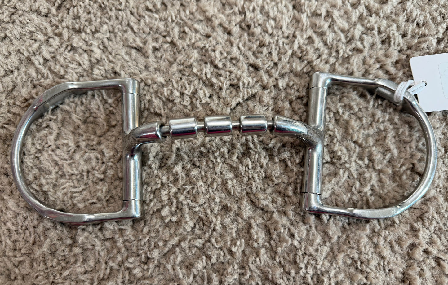 Myler D-Ring Bit w/ 3 Rollers Center – Size 5” | Lightly Used