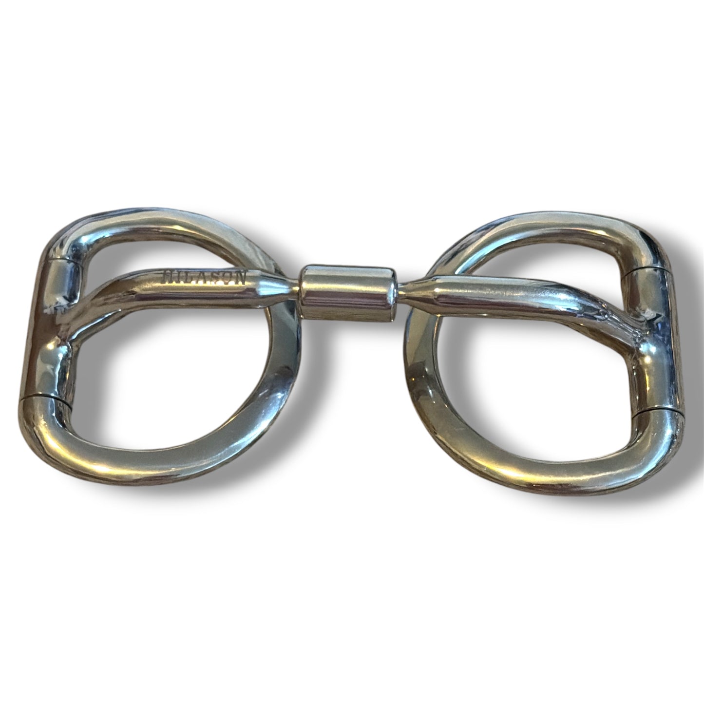 Comfort Snaffle with Eggbutt Rings and Center Roller – 5”