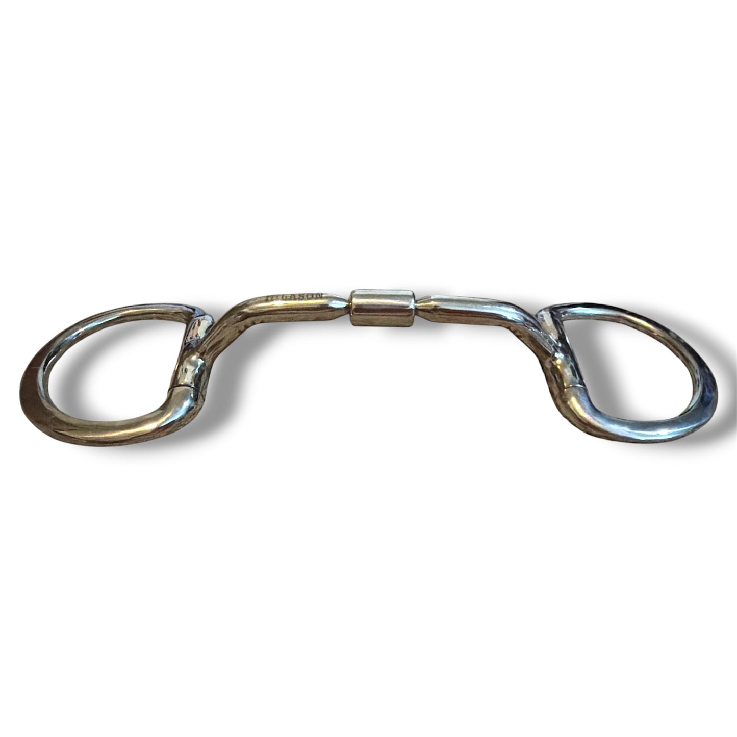 Comfort Snaffle with Eggbutt Rings and Center Roller – 5”