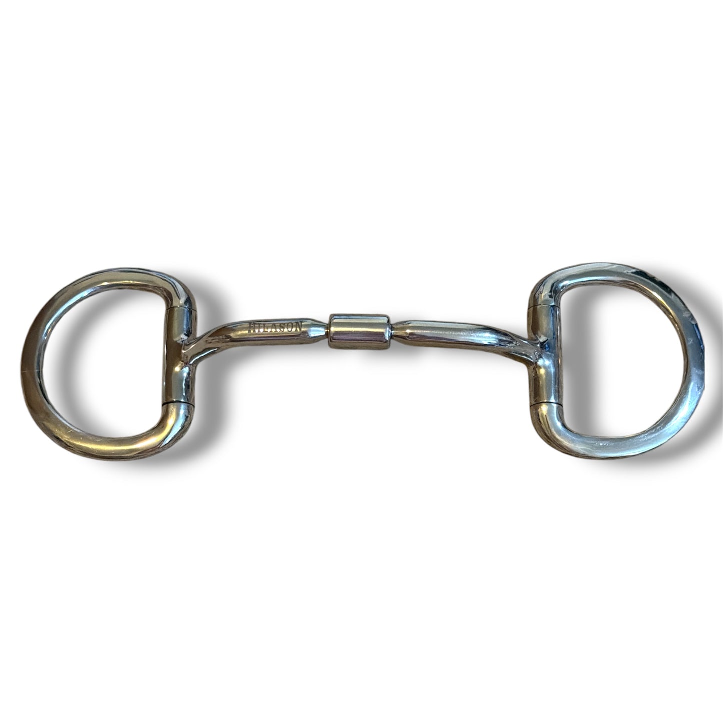 Comfort Snaffle with Eggbutt Rings and Center Roller – 5”