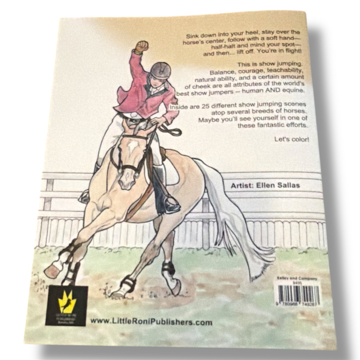 I Love Show Jumping Coloring Book