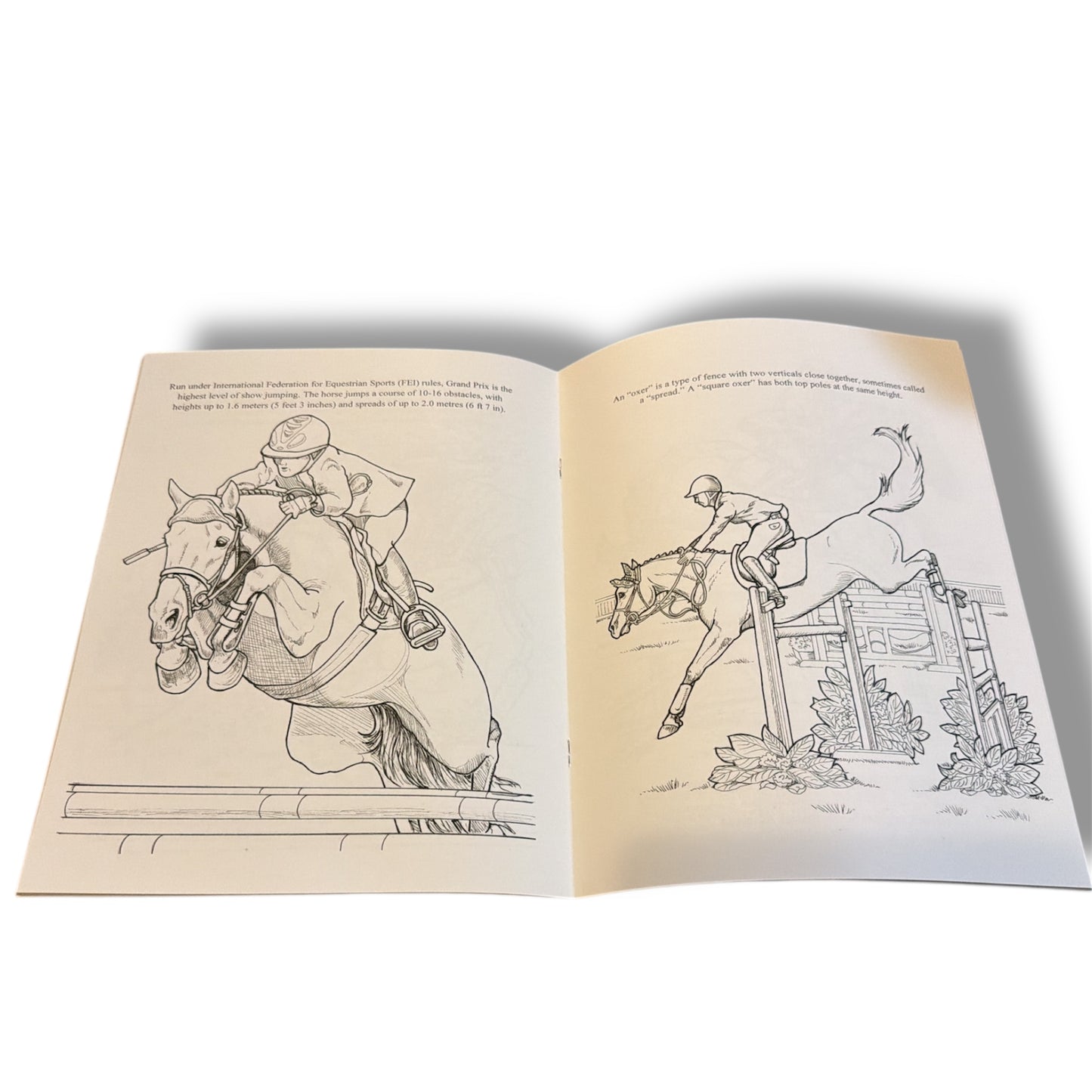I Love Show Jumping Coloring Book