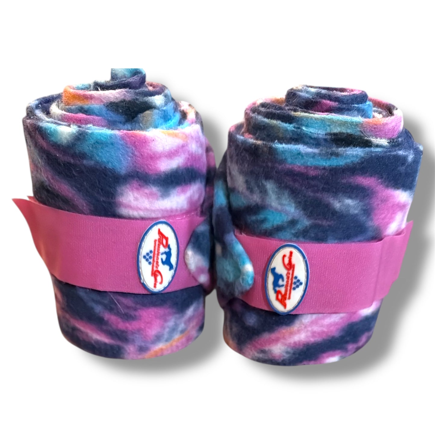 Used Professional’s Choice Polo Wraps – Two Pack (Feathers Design)