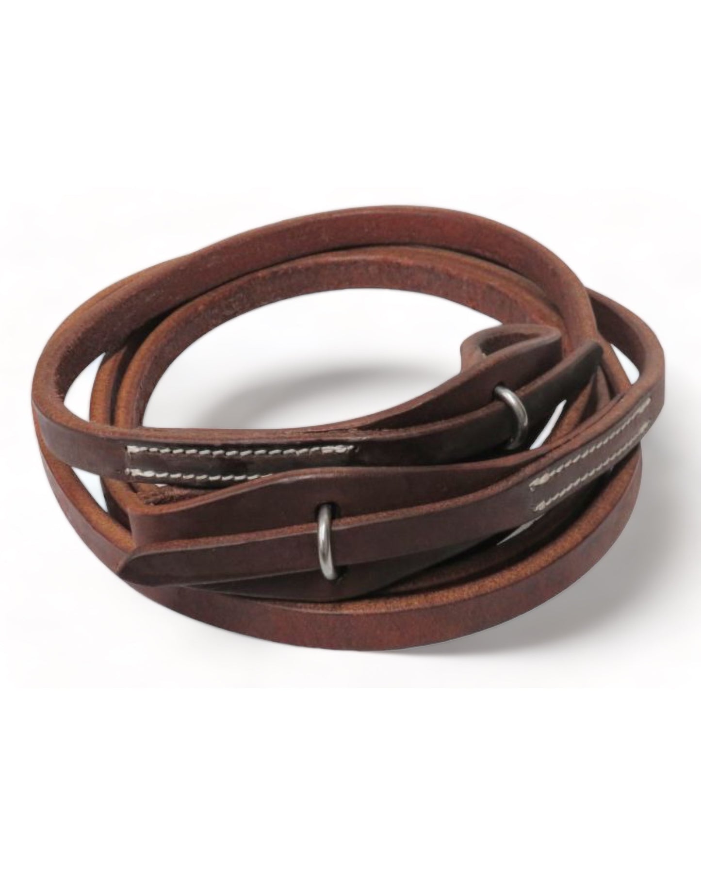 Oiled Harness Leather Roping Reins