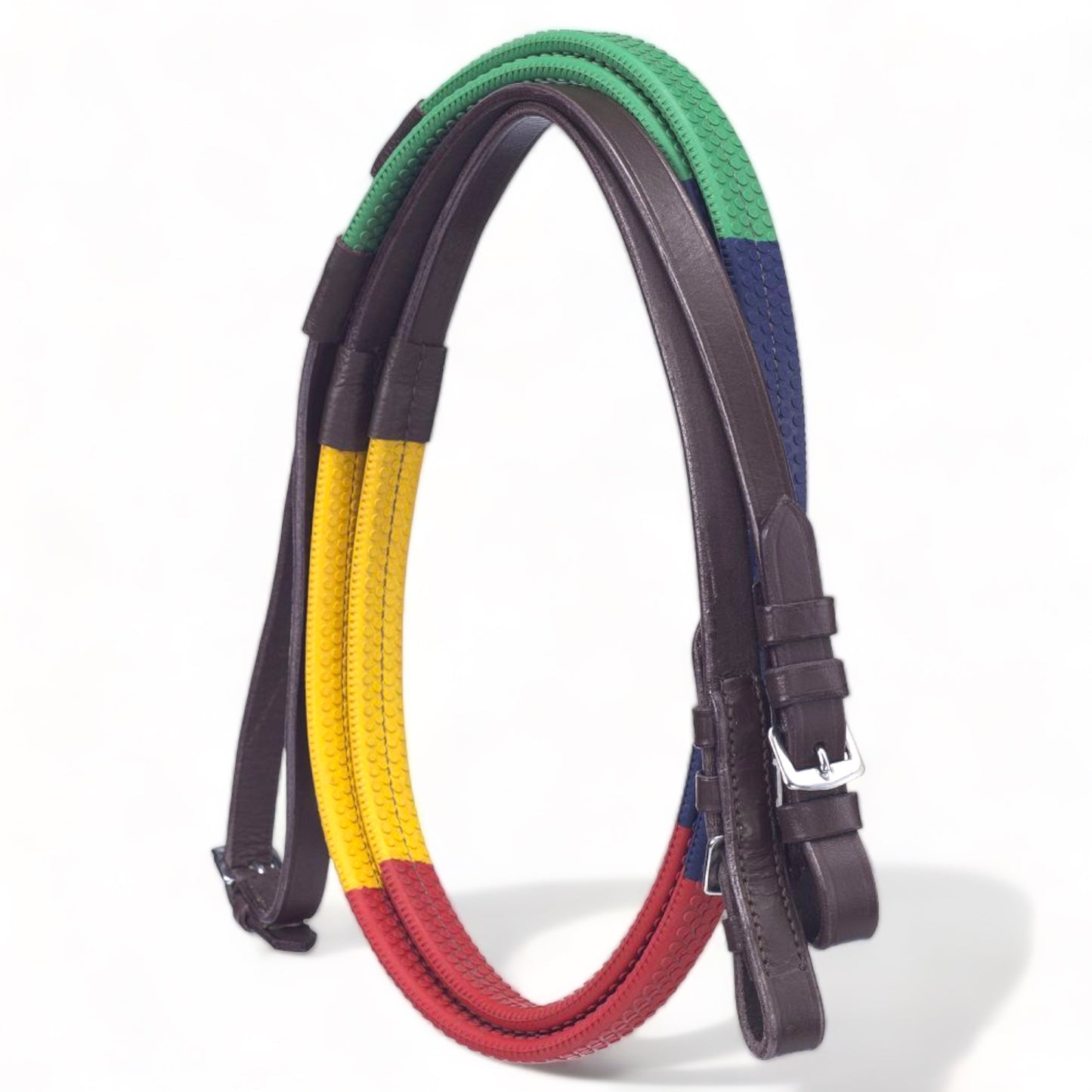 Rubber Grip Schooling Reins