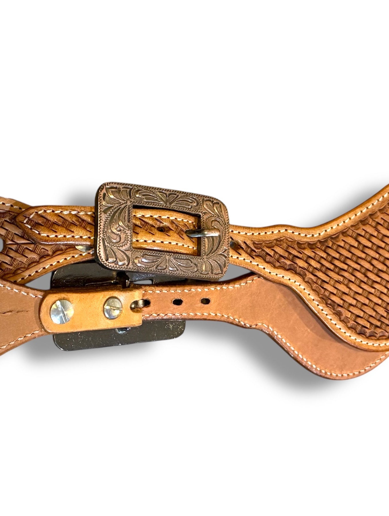 Western Leather Spur Strap - Elkhart
