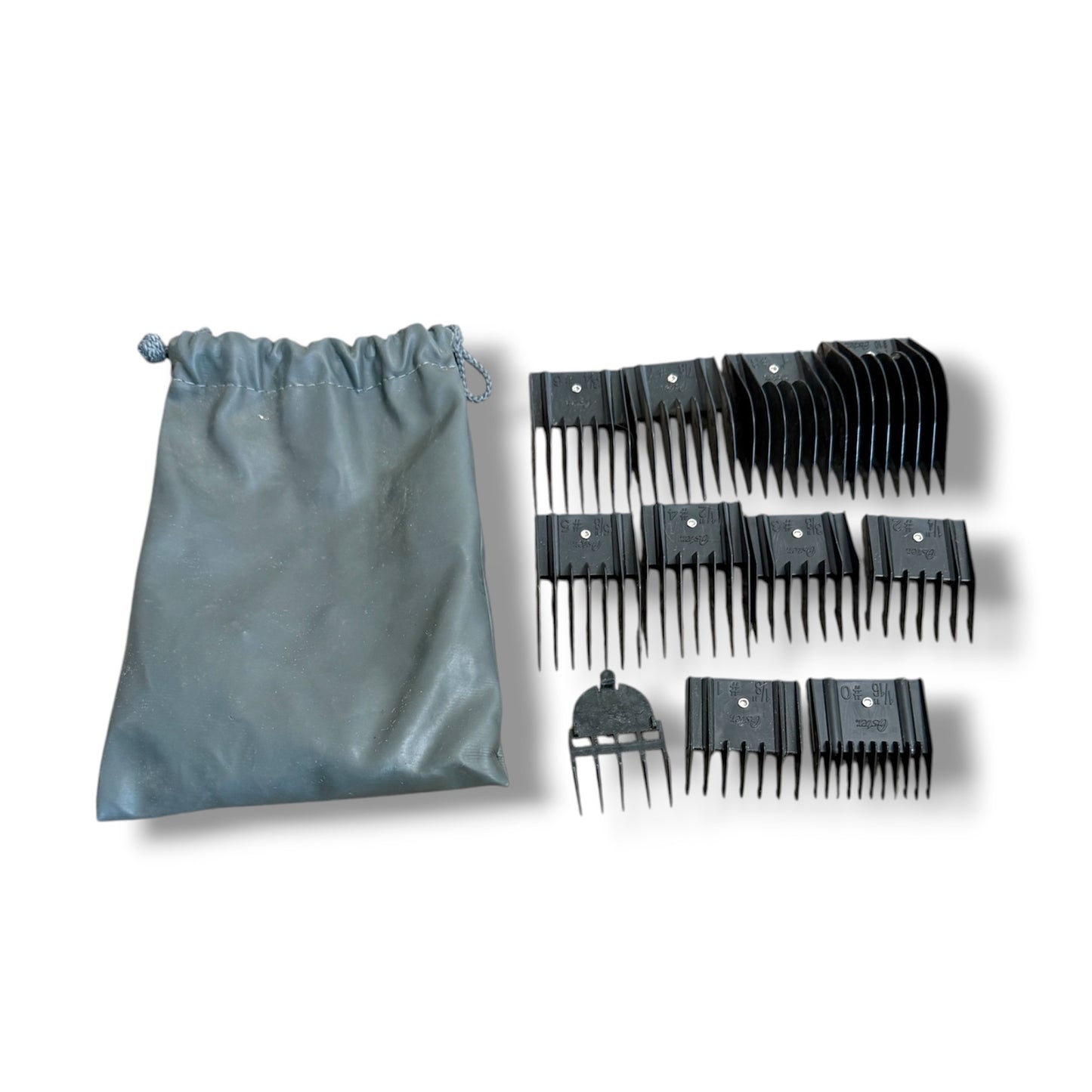 Oster Clipper Guide Comb Set – 11 Piece with Storage Bag