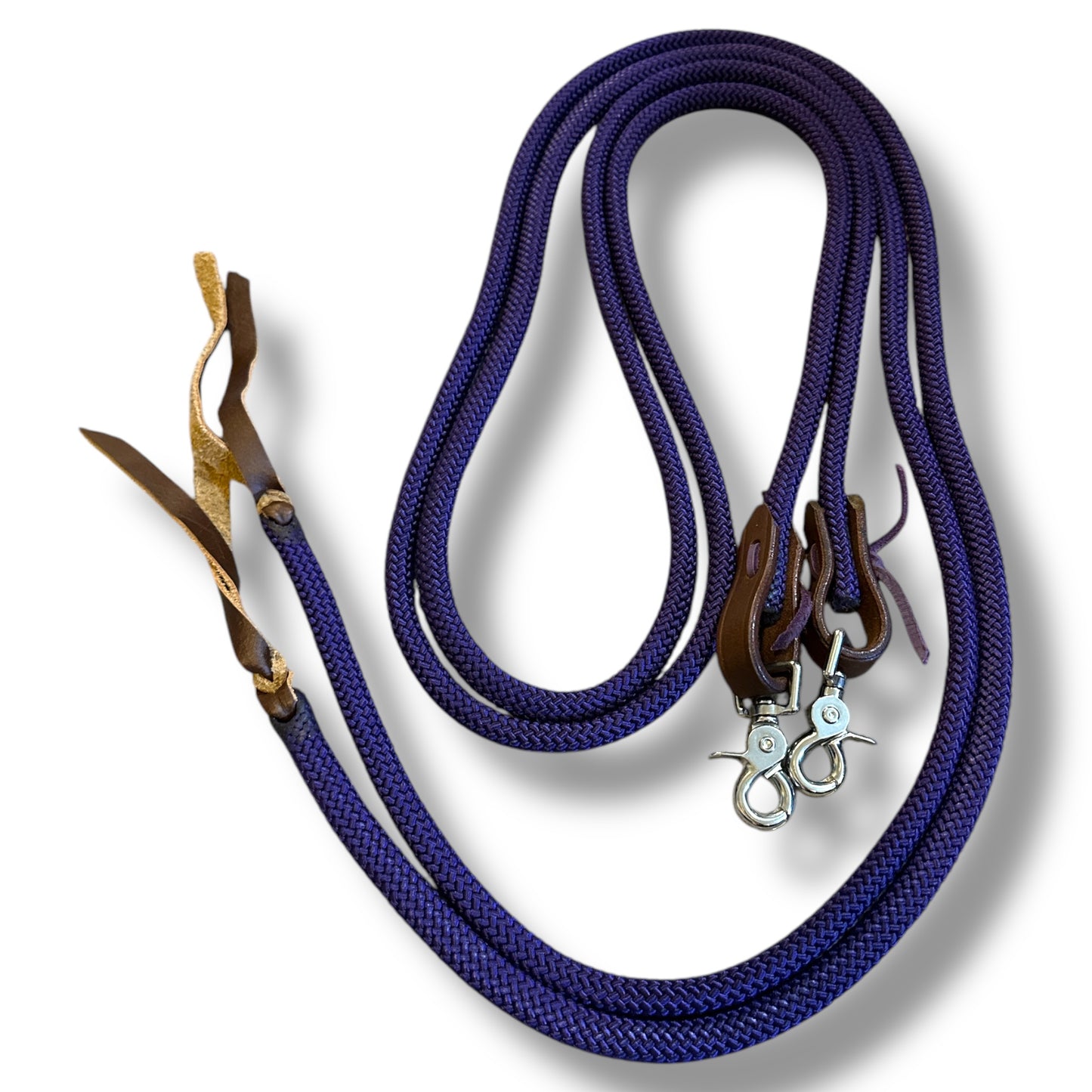 Thin Rope Split Reins 7’