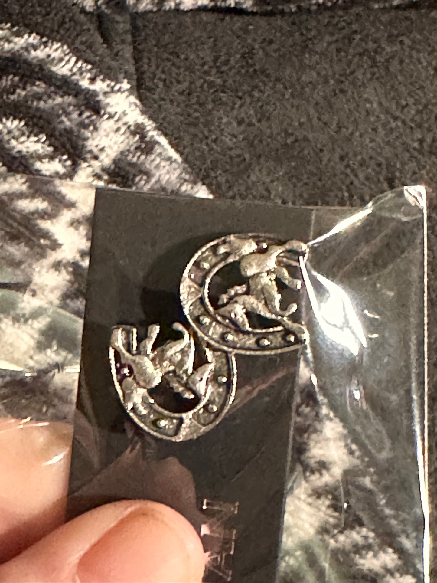 Faux Stud Earrings