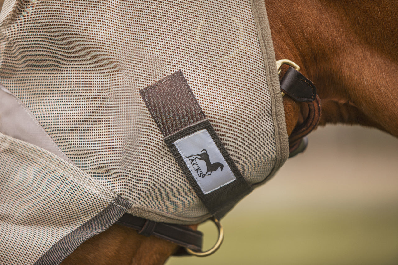 Shoobugs Fly Mask Horse Side Cheek View