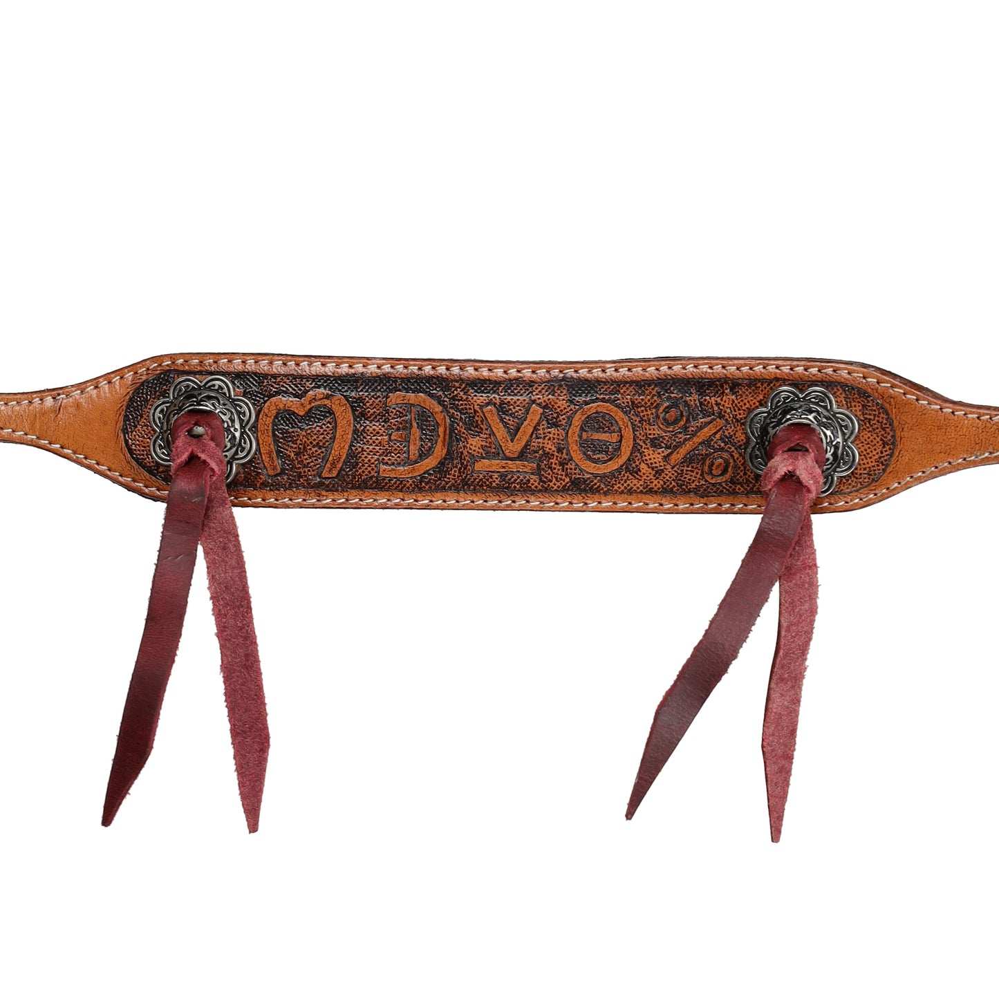 Brandin’ Pen Wither Strap – Premium Leather with Tooled Brand Design