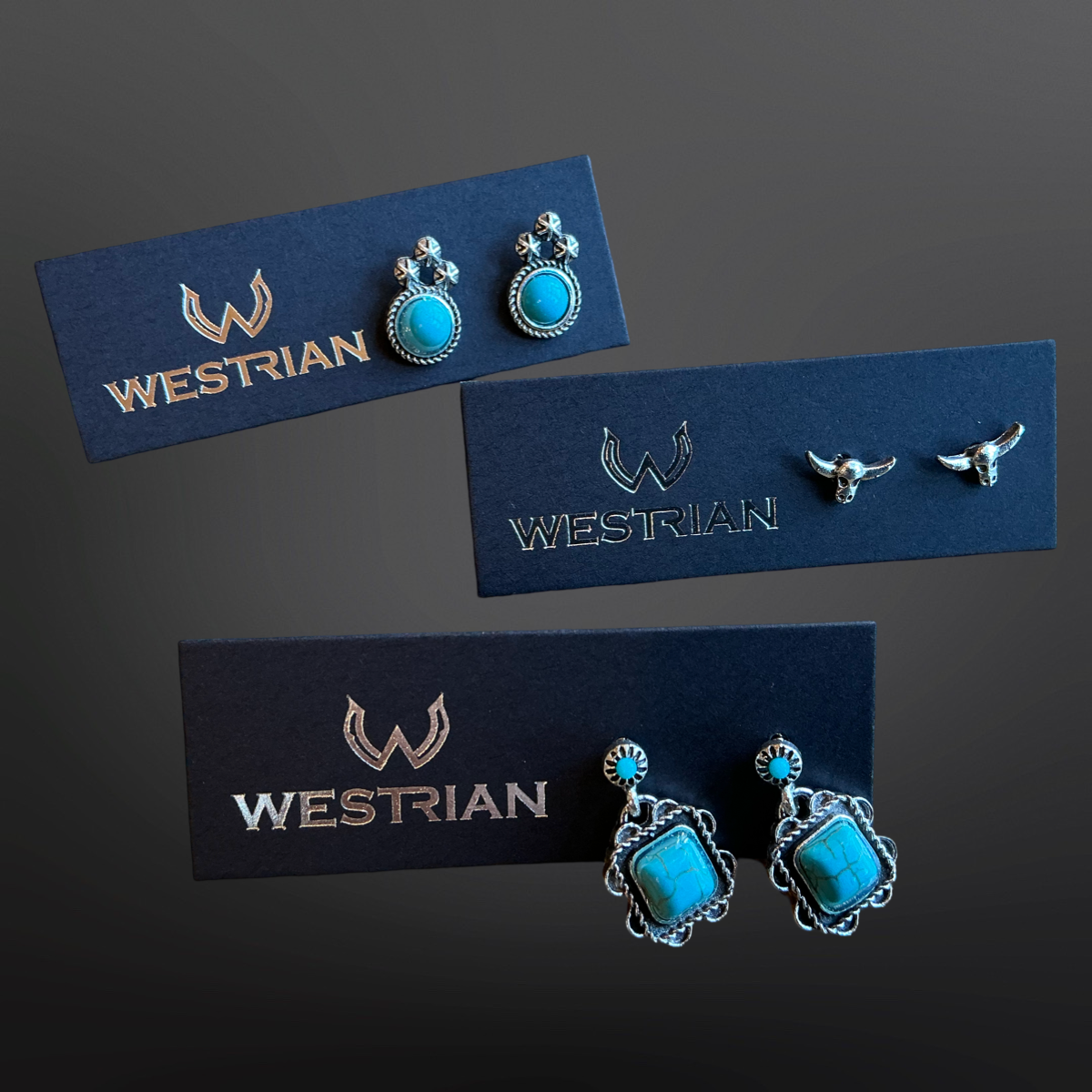Faux Stud Earrings