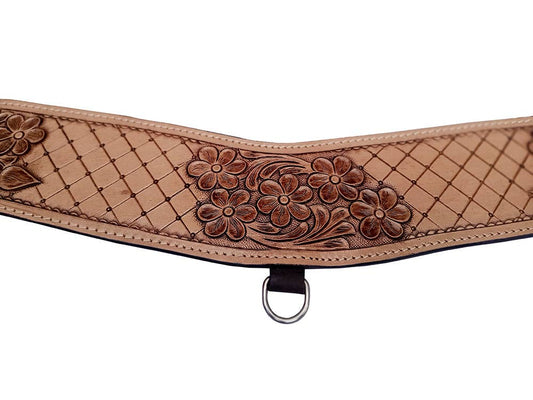 Hand-Tooled Leather Tripping Breastcollar